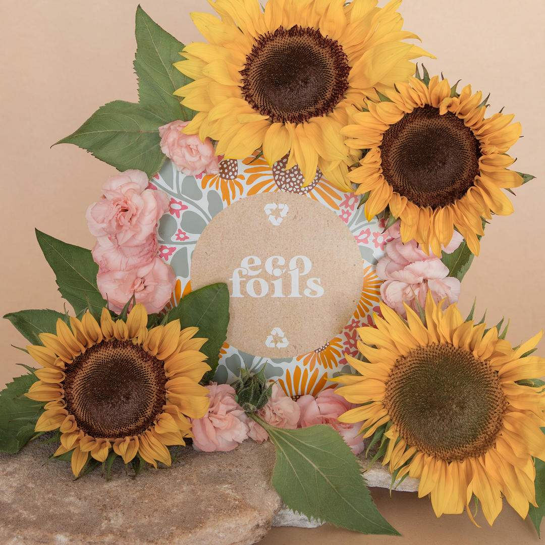 Eco Foils Blossom - Pre-Cut Pop Up Foil - 12.5x27.3cm Eco Foils Blossom - Pre-Cut Pop Up Foil - 12.5x27.3cm