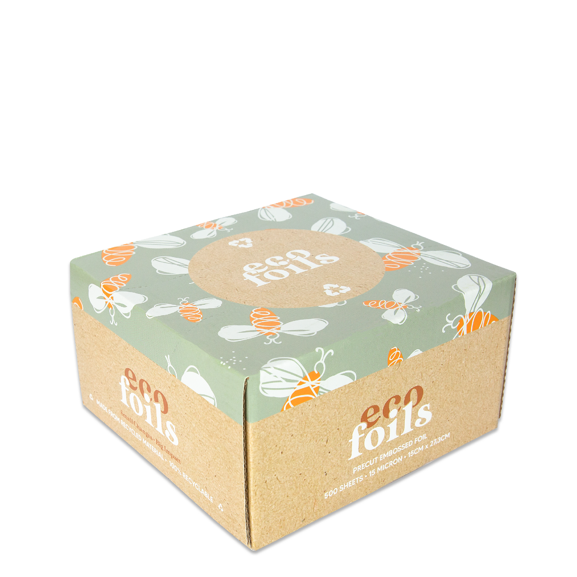 Eco Foils Bumble Bee - Wide Pre-Cut Pop Up Foil - 15x27.3cm Eco Foils Bumble Bee - Wide Pre-Cut Pop Up Foil - 15x27.3cm